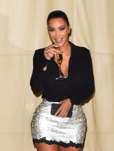 Kim Kardashian and Winnie Harlow KKW Beauty Collab Launch