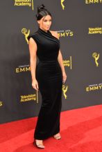 Kim Kardashian West at the 2019 Creative Arts Emmy Awards