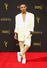 Olivier Rousteing at the 2019 Creative Arts Emmy Awards