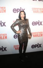 Kathrine Narducci at the Godfather Of Harlem Screening at the Apollo