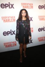 Krystal Vega at the Godfather Of Harlem Screening at the Apollo