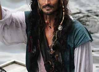 Joshua Hensley enjoyed dressing up as Captain Jack Sparrow