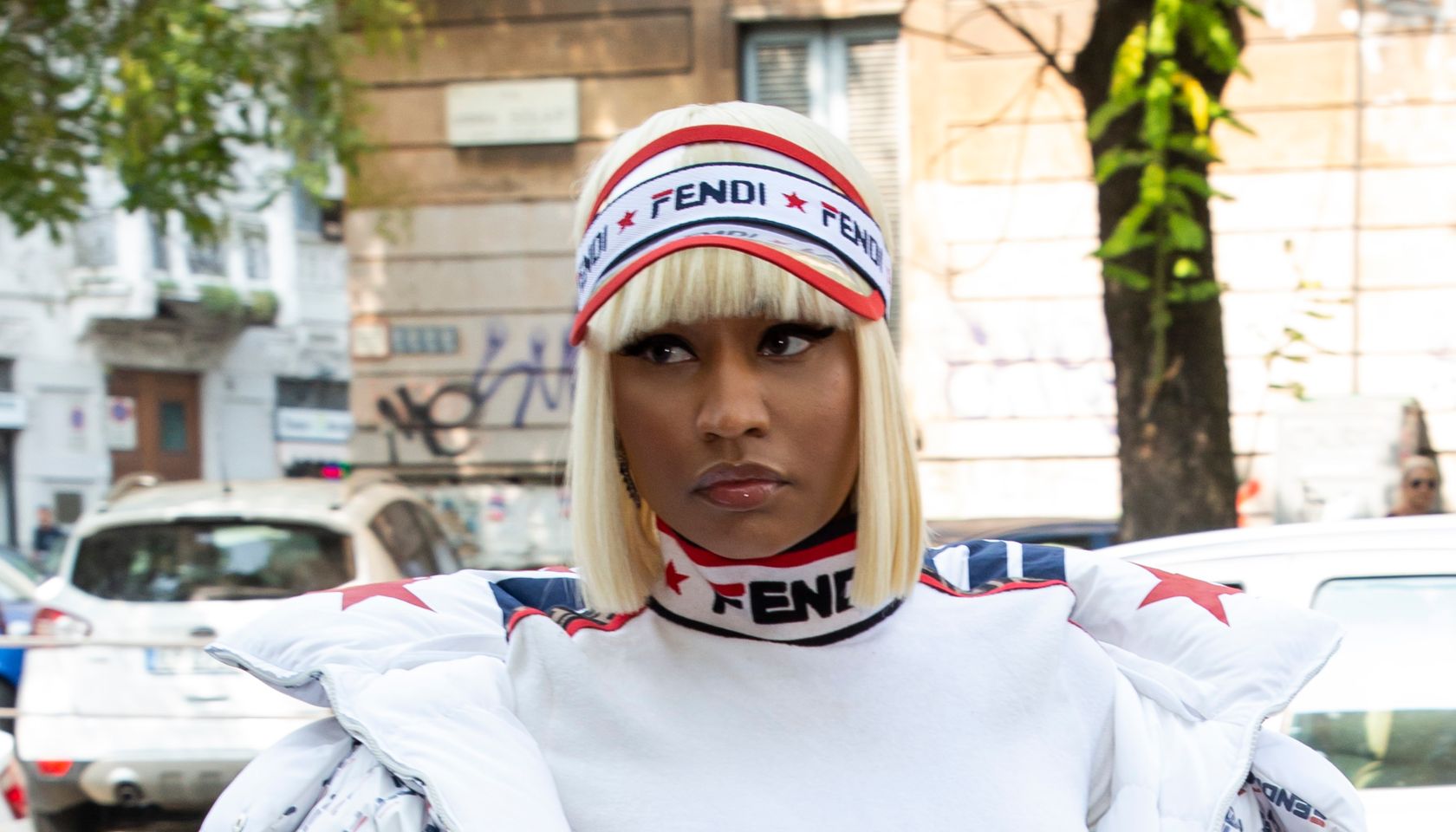 Nicki Minaj in Fendi