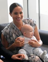 Archie, the son of Prince Harry, the Duke of Sussex and Meghan the Duchess of Sussex makes first public appearance in South Africa