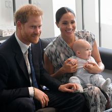 Archie, the son of Prince Harry, the Duke of Sussex and Meghan the Duchess of Sussex makes first public appearance in South Africa