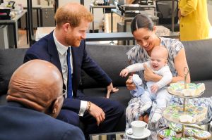 Archie, the son of Prince Harry, the Duke of Sussex and Meghan the Duchess of Sussex makes first public appearance in South Africa