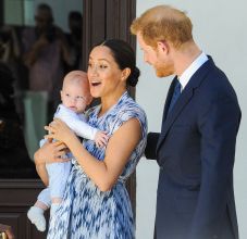 Archie, the son of Prince Harry, the Duke of Sussex and Meghan the Duchess of Sussex makes first public appearance in South Africa