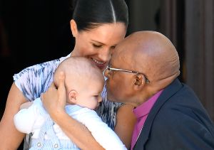 Archie, the son of Prince Harry, the Duke of Sussex and Meghan the Duchess of Sussex makes first public appearance in South Africa