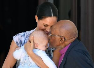 Archie, the son of Prince Harry, the Duke of Sussex and Meghan the Duchess of Sussex makes first public appearance in South Africa