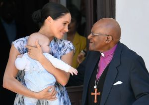 Archie, the son of Prince Harry, the Duke of Sussex and Meghan the Duchess of Sussex makes first public appearance in South Africa