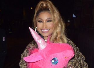 Nicki Minaj Out And About In London