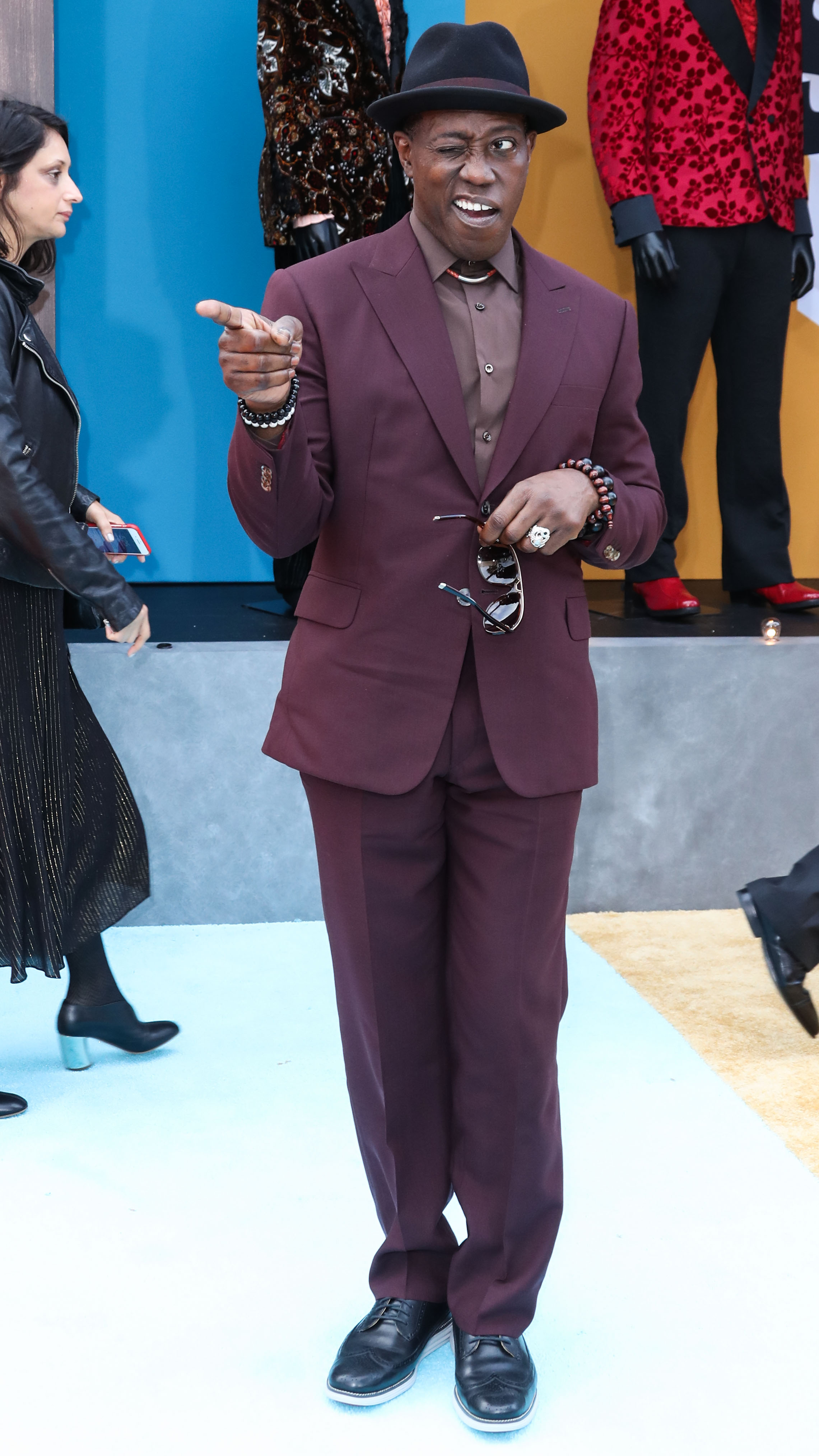 Wesley Snipes at the Dolemite Is My Name Los Angeles Premiere