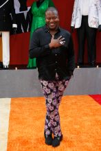 Titus Burgess at the Dolemite Is My Name Los Angeles Premiere