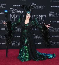 Nina West at the Maleficient Premiere