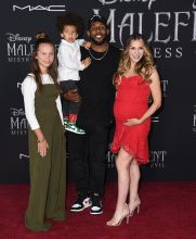 Twitch and wife Allison Holker Maleficient Premiere