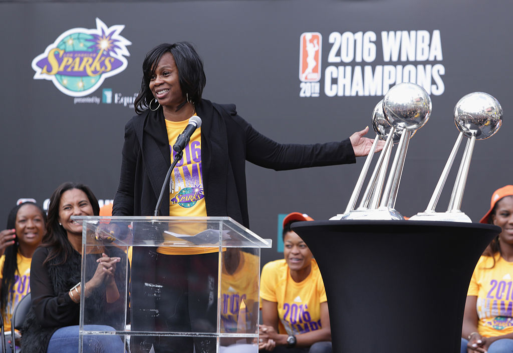 LA Sparks 2016 WNBA Championship Celebration