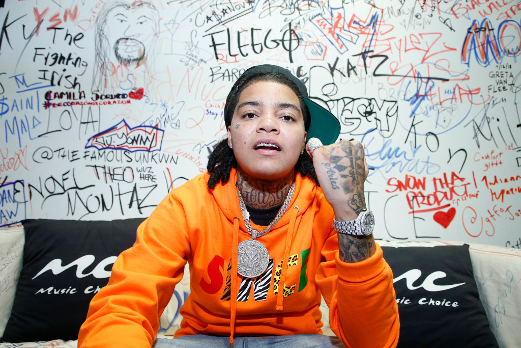 Young M.A Visits Music Choice