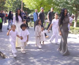 Kim and Kourtney Kardashian get their children baptized in Armenia