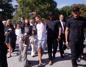 Kim and Kourtney Kardashian get their children baptized in Armenia