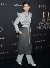 Zendaya Coleman among Celebrity arrivals for Elle Women in Hollywood.