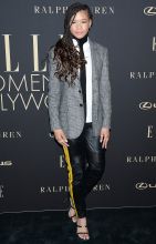 Storm Reid among Celebrity arrivals for Elle Women in Hollywood.