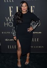 Mindy Kaling among Celebrity arrivals for Elle Women in Hollywood.