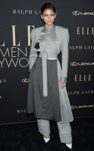 Zendaya among Celebrity arrivals for Elle Women in Hollywood.