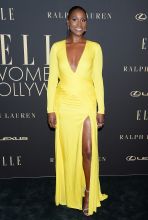 Issa Rae among Celebrity arrivals for Elle Women in Hollywood.