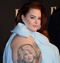 TTess Holliday at Elle Women in Hollywood.