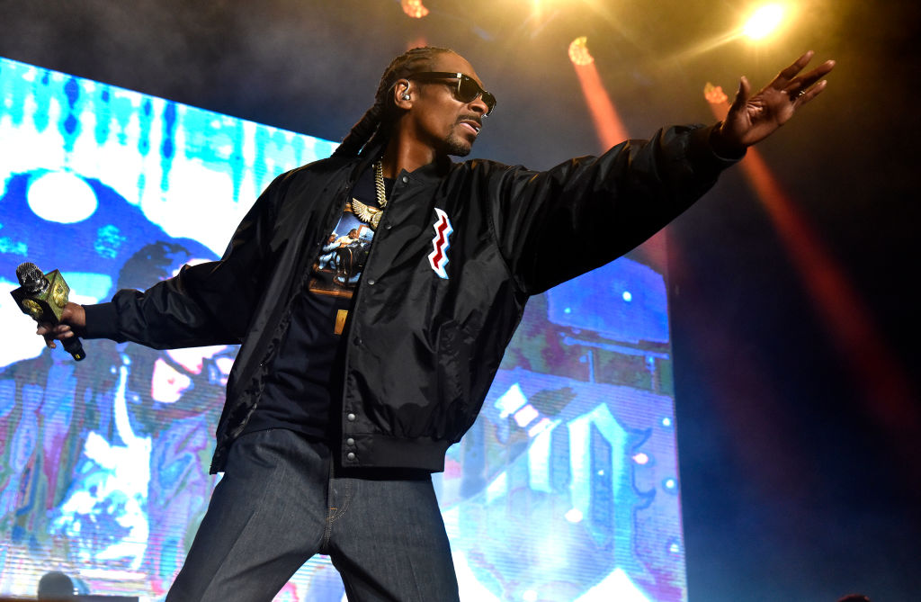 Snoop Dogg And Ice Cube Perform At Toyota Amphitheatre