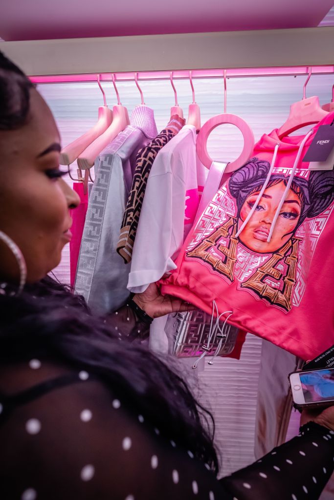 Page 2 of 10 - Nicki Minaj's 'FENDI Prints On' Collection Launch