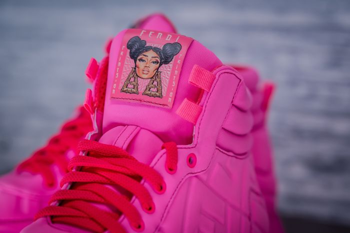 Nicki Minaj Gets Colorful With Alexander McQueen Sneakers – Footwear News
