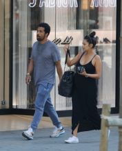 Shay Mitchell and Matte Babel vacation in Barcelona