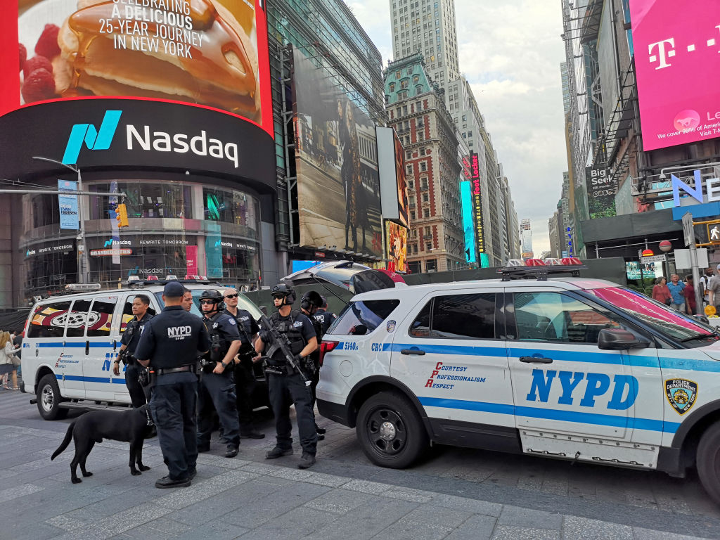 New York - Times Square - Security