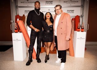 Moet Chandon Dinner featuring Jonathan Mannion, Wale, Lil Kim and LaQuan Smith