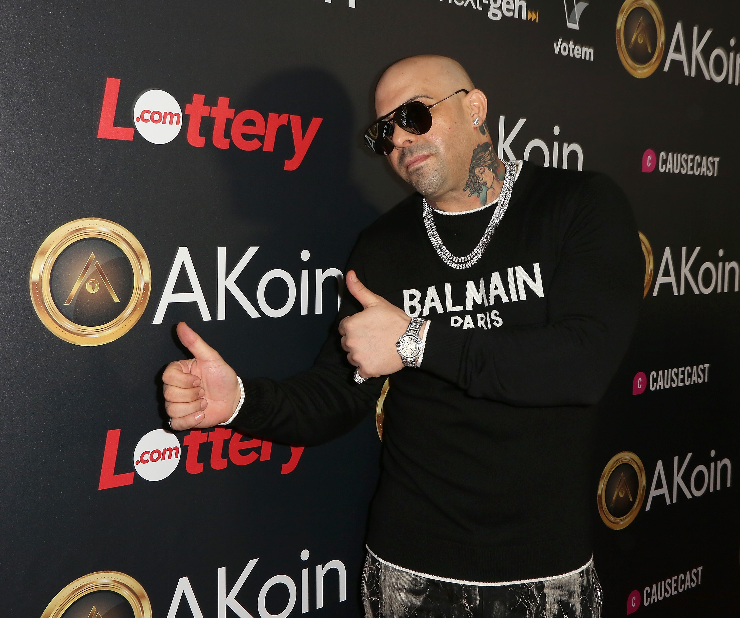 Mally Mal Arrives To Akon Event