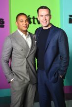 Don Lemon and Tim Malone attend Morning Show NYC Premiere