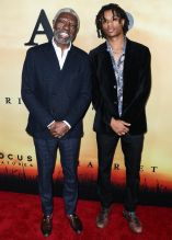 Vondie Curtis Hall and Henry Hunter Hall attend Focus Features VIP Screening of Harriet