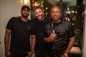 Diddy and DJ Khaled Rolling Stone cover celebration dinner