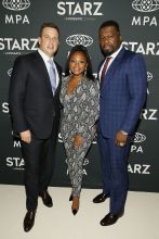 50 Cent x Naturi Naughton At Mid-Season Screening
