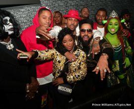 Toya Wright, Trouble, Monica and more at Kenny Burns Cassette party