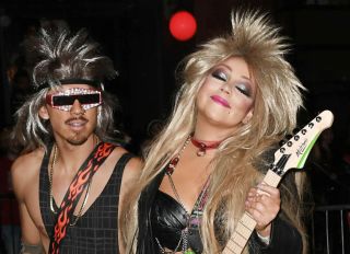 Mariah Carey And Bryan Tanaka Arrive At Heidi Klum's Halloween Party