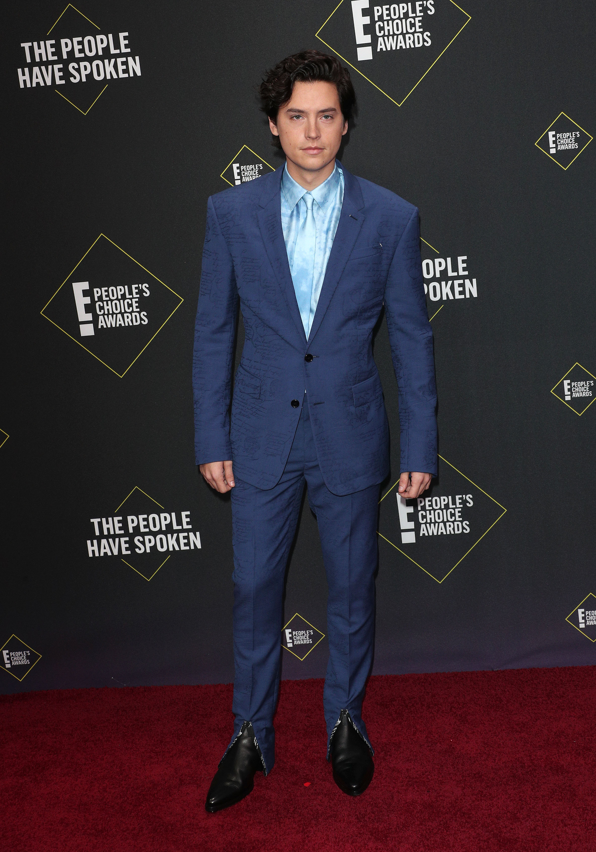 Cole Sprouse 45th Annual Peoples Choice Awards in Los Angeles