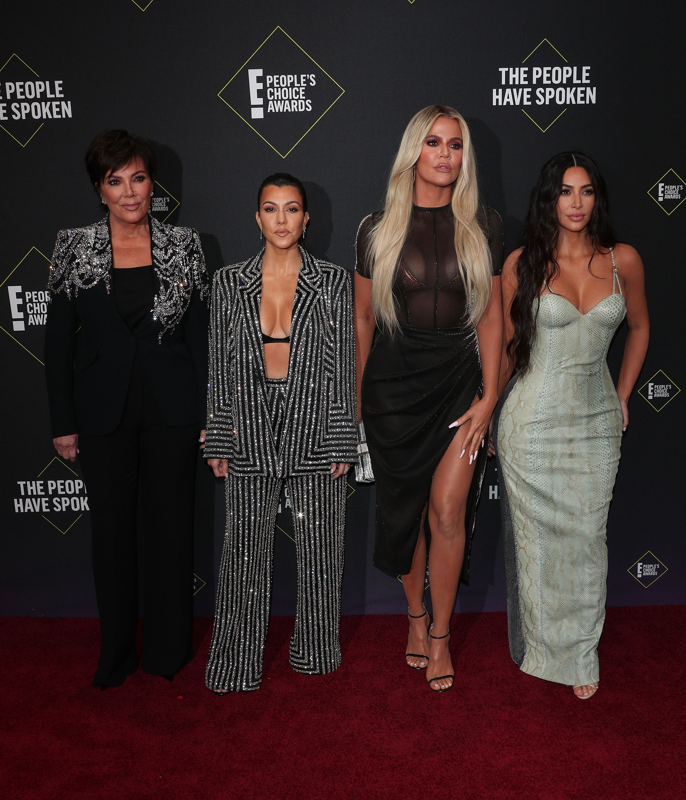 Kardashians 45th Annual Peoples Choice Awards in Los Angeles
