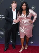 James Welsh Loni Love 45th Annual Peoples Choice Awards in Los Angeles
