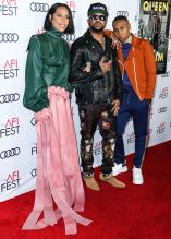 Melina Matsoukas The Dream and Lena Waithe attend Premiere of 'Queen & Slim' at AFIFest