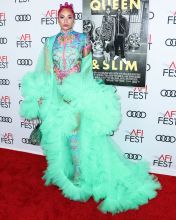 Melanie Halfkenny attends Premiere of 'Queen & Slim' at AFIFest