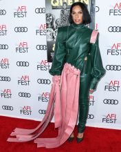 Melina Matsoukas attends Premiere of 'Queen & Slim' at AFIFest