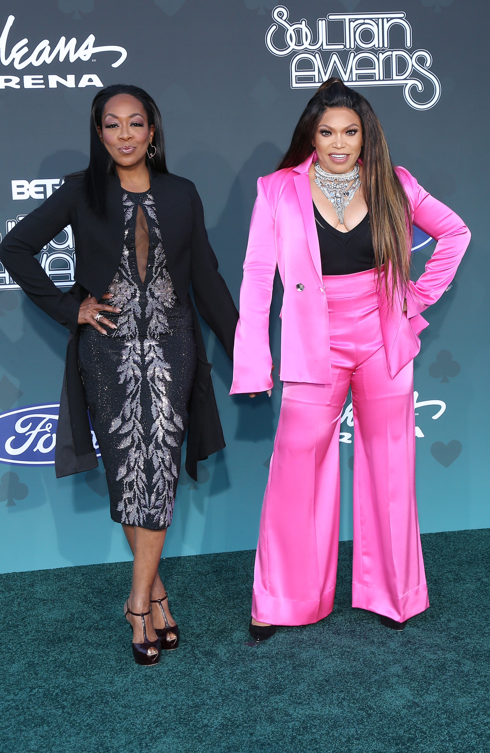 Tichina Arnold and Tisha Campbell 2019 Soul /Train Awards