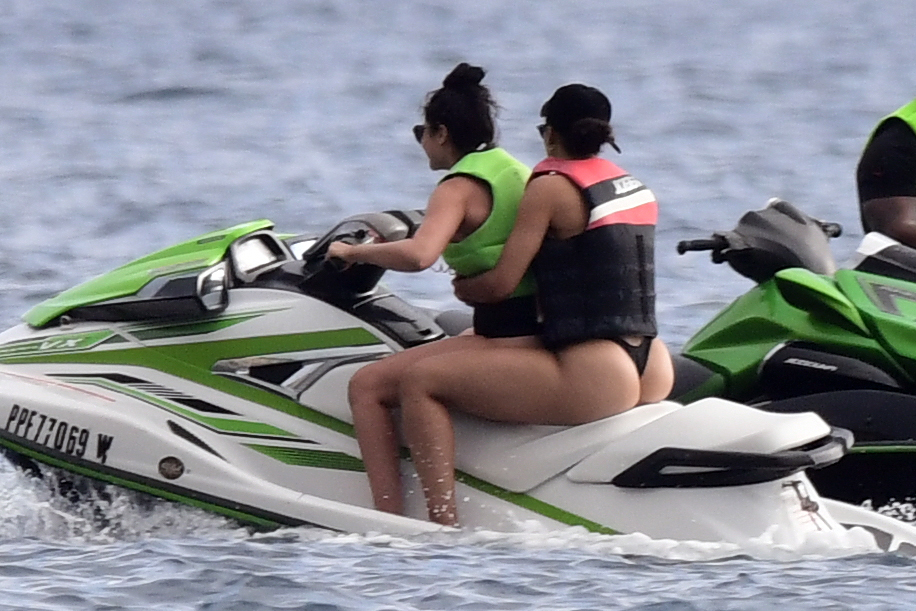 AE, Amber Rose, Tyga and girls vacation in St. Bart's